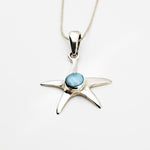 Starfish Larimar Pendant, Lilian